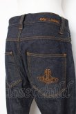 画像3: ヴィヴィアンウエストウッド MAN 中古 / オーブ刺繍デニムパンツ 44 インディゴ  Y-26-08-19-022-pa-SZ-ZY (3)