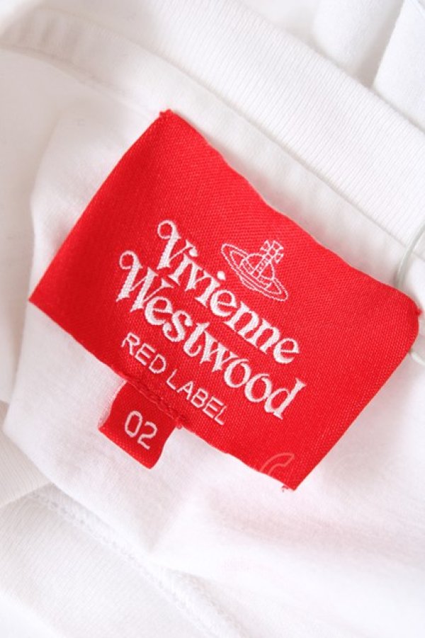 画像5: ヴィヴィアンウエストウッド 中古 / ブランドロゴネックレスプリントボーイズTシャツ 02 ホワイト  Y-26-08-19-010-ts-SZ-ZY (5)
