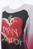 画像3: ヴィヴィアンウエストウッド MAN 中古 / ロゴチェーンptグラデTシャツ 44 グレー×ピンク  Y-26-08-19-011-to-SZ-ZY (3)