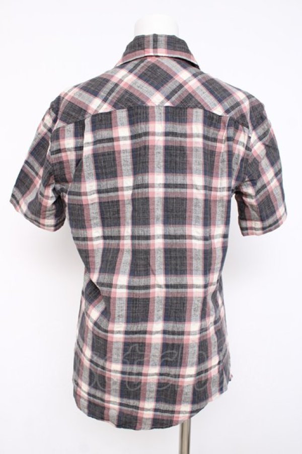画像3: ヴィヴィアンウエストウッド MAN 中古 / NEW OSSIE CLARK SHORT SLEEVE SHIRTS 44 グレー  Y-26-08-19-013-bl-SZ-ZY (3)