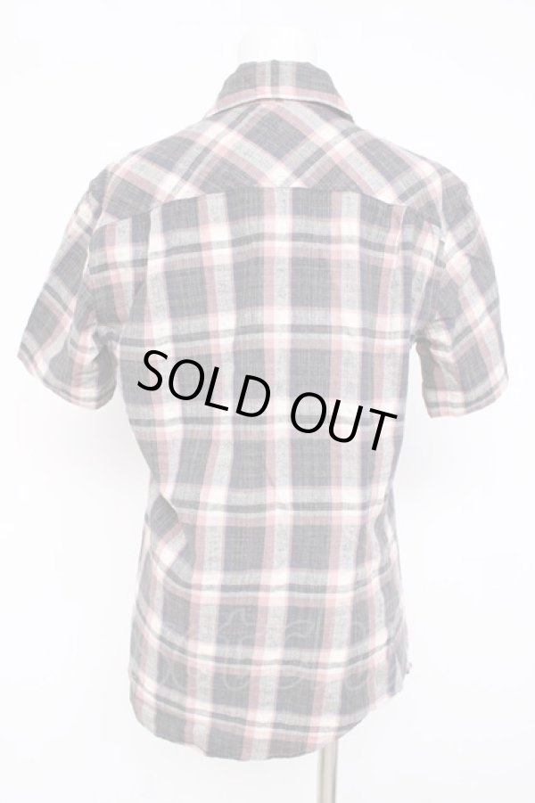 画像3: ヴィヴィアンウエストウッド MAN 中古 / NEW OSSIE CLARK SHORT SLEEVE SHIRTS 44 グレー  Y-26-08-19-013-bl-SZ-ZY (3)