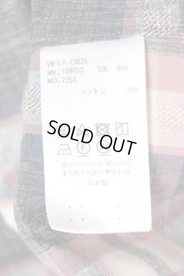 画像6: ヴィヴィアンウエストウッド MAN 中古 / NEW OSSIE CLARK SHORT SLEEVE SHIRTS 44 グレー  Y-26-08-19-013-bl-SZ-ZY (6)