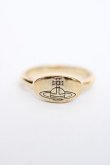 画像2: ヴィヴィアンウエストウッド 中古 / Tilly Ring S ゴールド  Y-26-08-19-002-rg-SZ-ZY (2)