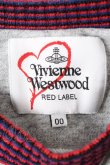 画像4: ヴィヴィアンウエストウッド 中古 / EMBROIDERY BIG スウェット 00 グレー  Y-26-08-26-026-to-YM-ZH (4)