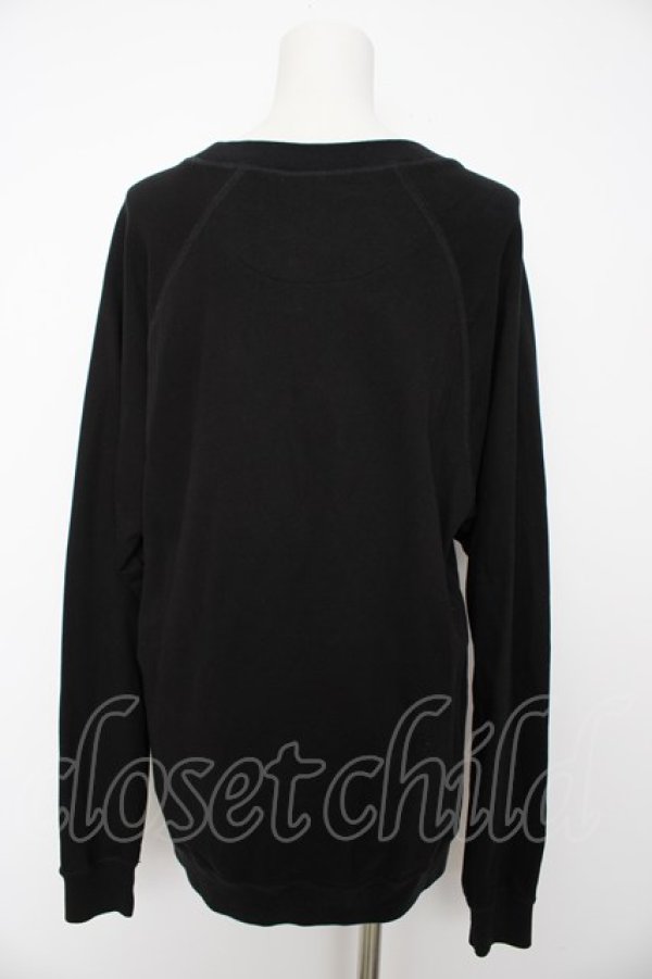 画像2: ANGLOMANIA 中古 / CLASSIC RAGLAN SWEATSHIRT（クラシックラグランスウェットトップス） S ブラック  Y-26-08-26-028-to-YM-ZH (2)