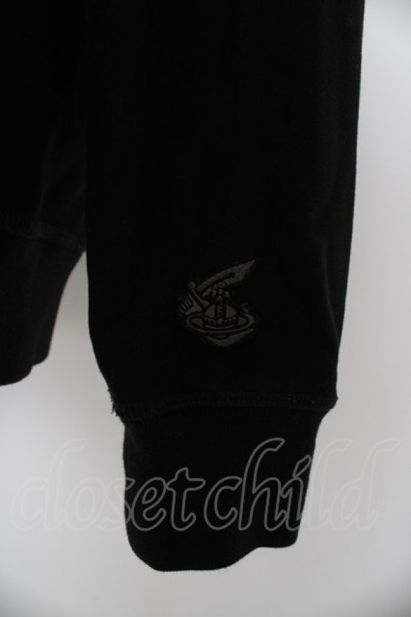 画像4: ANGLOMANIA 中古 / CLASSIC RAGLAN SWEATSHIRT（クラシックラグランスウェットトップス） S ブラック  Y-26-08-26-028-to-YM-ZH (4)