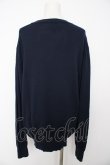 画像2: ヴィヴィアンウエストウッド MAN 中古 / オーブ刺繍ニットトップス XL ネイビー  Y-26-08-26-030-to-YM-ZH (2)
