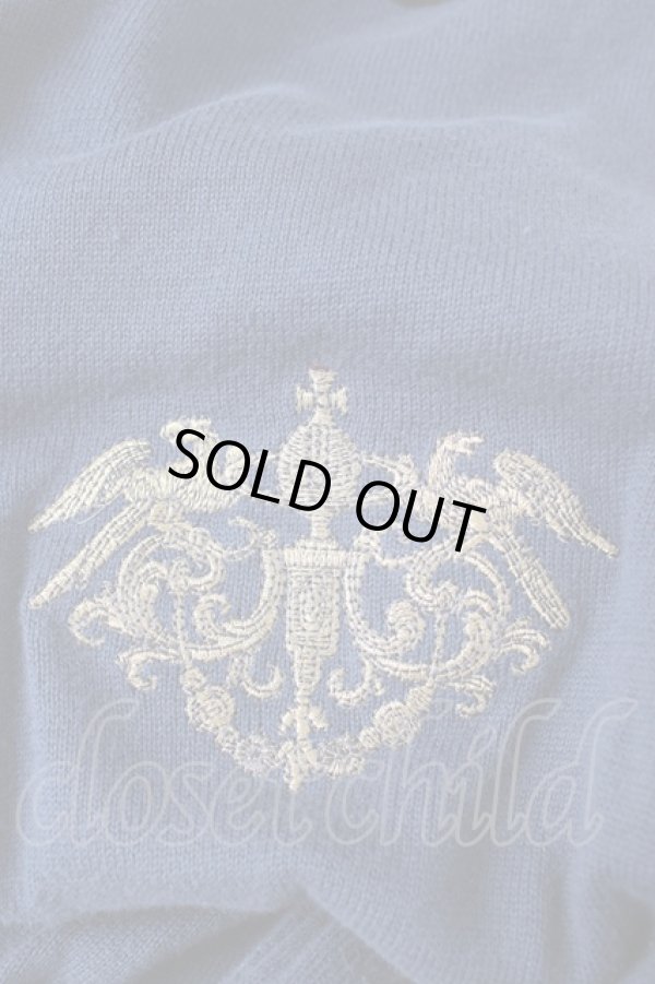 画像3: ヴィヴィアンウエストウッド 中古 / エンブレム刺繍バイカラーニットワンピース 2 マルチ  Y-26-08-26-031-op-YM-ZH (3)