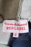 画像4: ヴィヴィアンウエストウッド 中古 / エンブレム刺繍バイカラーニットワンピース 2 マルチ  Y-26-08-26-031-op-YM-ZH (4)