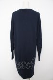 画像2: ヴィヴィアンウエストウッド 中古 / 単色オーブロングカーディガン 2 ネイビー  Y-26-08-26-034-to-YM-ZH (2)