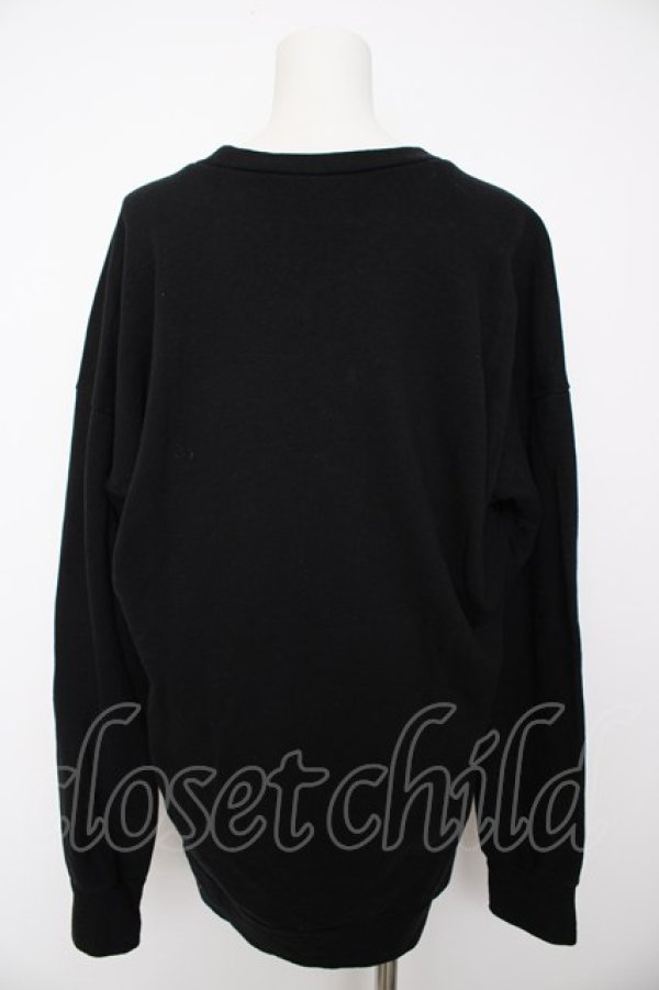 画像2: ヴィヴィアンウエストウッド 中古 / COTTON LAM（コットンラム）トレーナー 00 ブラック  Y-26-08-26-035-to-YM-ZH (2)