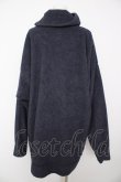 画像2: ANGLOMANIA 中古 / ハイネックフリースワンピース 38 紺  Y-26-08-26-036-op-SZ-ZY (2)