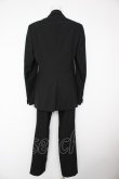 画像2: ヴィヴィアンウエストウッド MAN 中古 / シングルセットアップ ジャケット46/パンツ46 ブラック  Y-26-08-26-040-su-SZ-ZH (2)