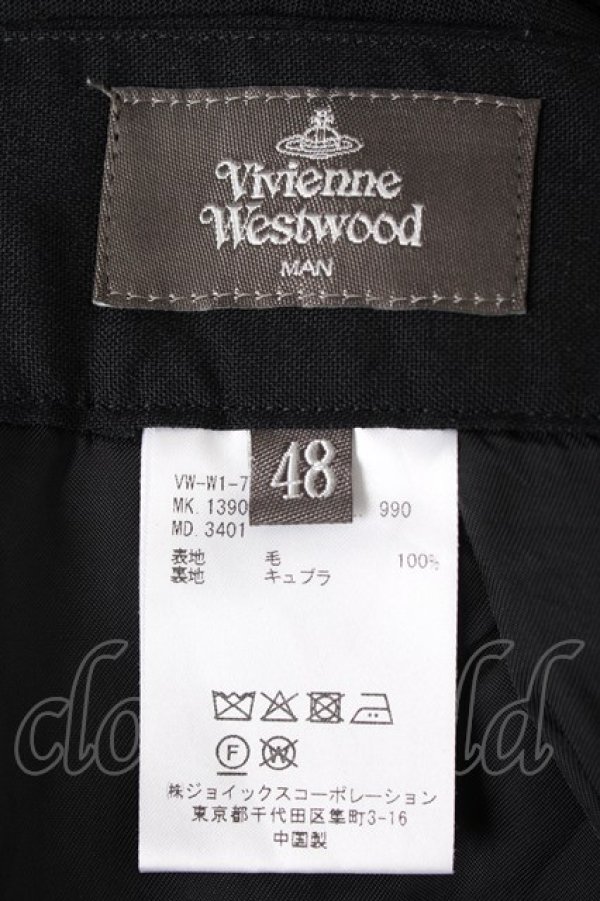画像3: ヴィヴィアンウエストウッド MAN 中古 / ハーフパンツ 48 黒  Y-26-08-26-043-pa-SZ-ZH (3)