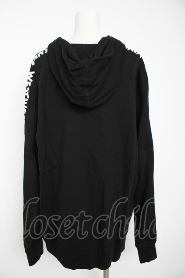 画像2: ヴィヴィアンウエストウッド 中古 / TAPE HOODIE（テープフーディー）パーカー XXL ブラック  Y-26-09-02-003-to-YM-ZY (2)