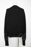 画像2: ヴィヴィアンウエストウッド MAN 中古 / カラーオーブ刺繍カーディガン M ブラック  Y-26-09-02-001-to-YM-ZY (2)