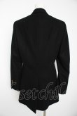 画像2: ヴィヴィアンウエストウッド MAN 中古 / ASYMMETRIC CHESTERFIELD COAT 44 ブラック  Y-26-09-02-009-co-SZ-ZY (2)