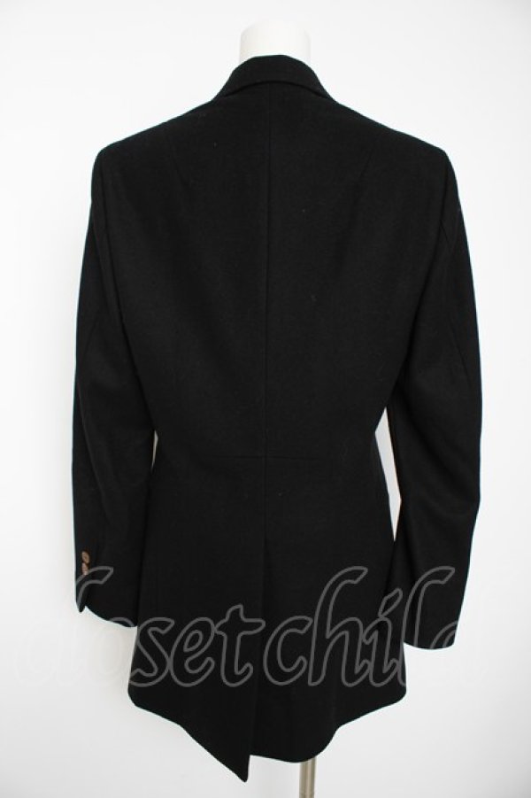 画像2: ヴィヴィアンウエストウッド MAN 中古 / ASYMMETRIC CHESTERFIELD COAT 44 ブラック  Y-26-09-02-009-co-SZ-ZY (2)