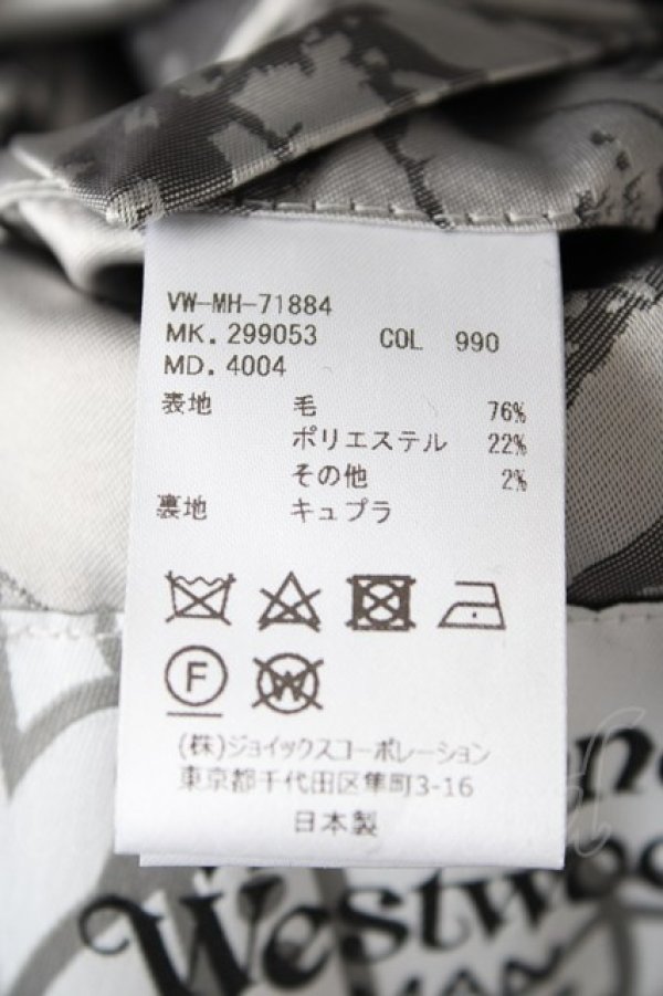 画像5: ヴィヴィアンウエストウッド MAN 中古 / ASYMMETRIC CHESTERFIELD COAT 44 ブラック  Y-26-09-02-009-co-SZ-ZY (5)