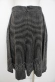 画像2: ヴィヴィアンウエストウッド 中古 //ドッグトゥースプリーツキュロット 02 灰  Y-26-09-02-012-sk-OD-ZY (2)