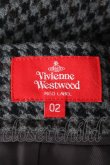 画像3: ヴィヴィアンウエストウッド 中古 //ドッグトゥースプリーツキュロット 02 灰  Y-26-09-02-012-sk-OD-ZY (3)