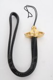 画像2: ヴィヴィアンウエストウッド 中古 / chatelaine strap ストラップ  黒  Y-26-09-09-016-gd-SZ-ZY (2)