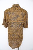 画像2: ヴィヴィアンウエストウッド MAN 中古 / ボタニカル調総柄シャツ 46 ブラック  Y-26-09-09-018-bl-SZ-ZY (2)