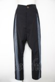 画像5: ヴィヴィアンウエストウッド MAN 中古 / 変形テーラードジャケット+切替サルエルパンツ セットアップ ジャケット/50 パンツ/48 ネイビー  Y-26-09-09-023-su-SZ-ZY (5)