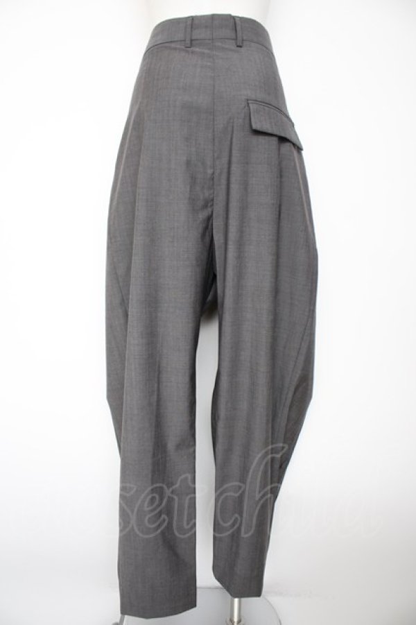 画像2: ヴィヴィアンウエストウッド MAN 中古 / タックサルエルパンツ 46 グレー  Y-26-09-09-024-pa-SZ-ZY (2)
