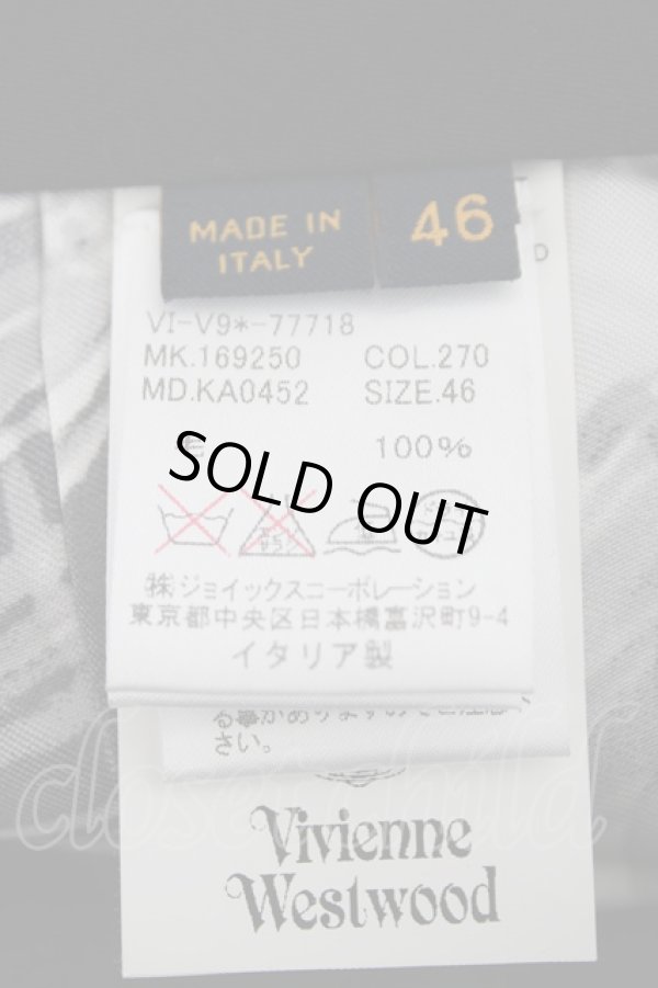 画像3: ヴィヴィアンウエストウッド MAN 中古 / タックサルエルパンツ 46 グレー  Y-26-09-09-024-pa-SZ-ZY (3)