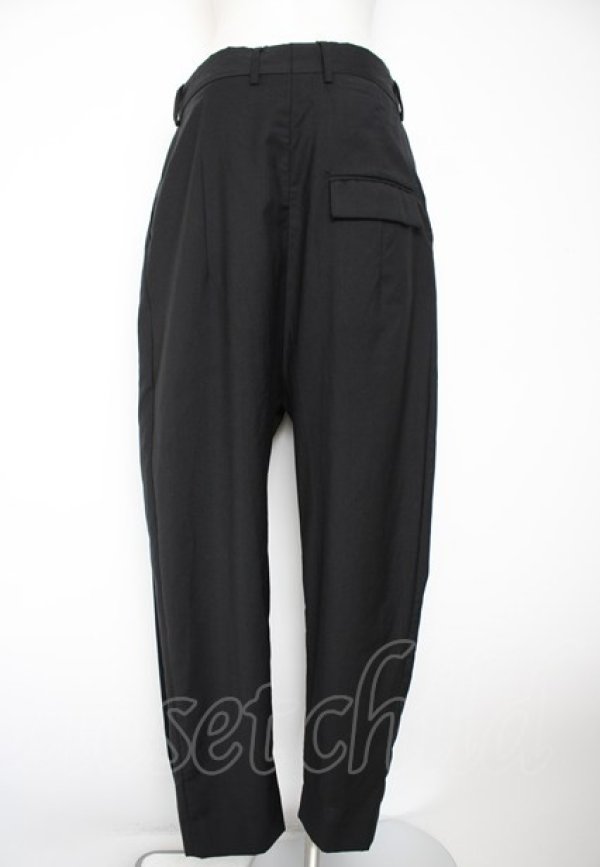 画像2: ヴィヴィアンウエストウッド MAN 中古 / タックサルエルパンツ 44 ブラック  Y-26-09-09-025-pa-SZ-ZY (2)