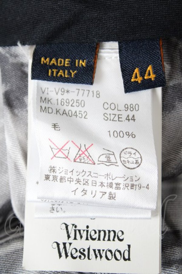 画像3: ヴィヴィアンウエストウッド MAN 中古 / タックサルエルパンツ 44 ブラック  Y-26-09-09-025-pa-SZ-ZY (3)