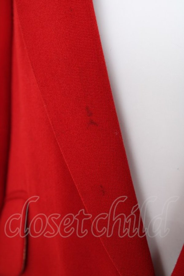 画像5: ヴィヴィアンウエストウッド 中古 / ベッティーナジャケット 38 レッド  Y-26-09-23-020-jc-AS-ZY (5)