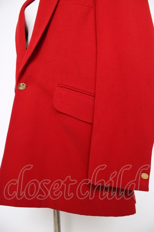 画像7: ヴィヴィアンウエストウッド 中古 / ベッティーナジャケット 38 レッド  Y-26-09-23-020-jc-AS-ZY (7)