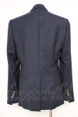 画像3: ヴィヴィアンウエストウッド 中古 / ウエストコートジャケット 44 ネイビーｘイエロー  Y-26-09-23-021-jc-YM-ZY (3)