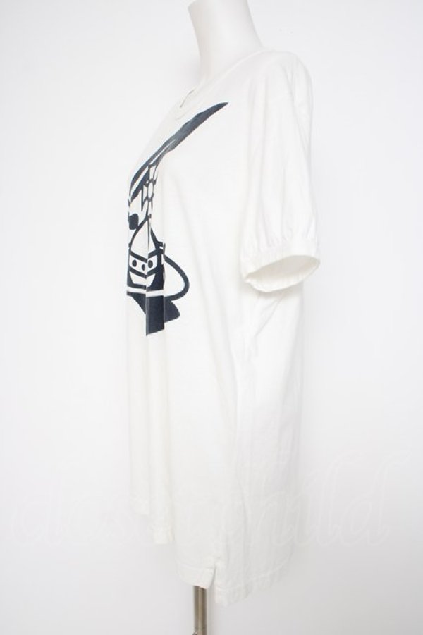 画像2: ANGLOMANIA 中古 / LOGO PT T-SHIRT XL ホワイト  Y-26-09-23-005-to-SZ-ZY (2)