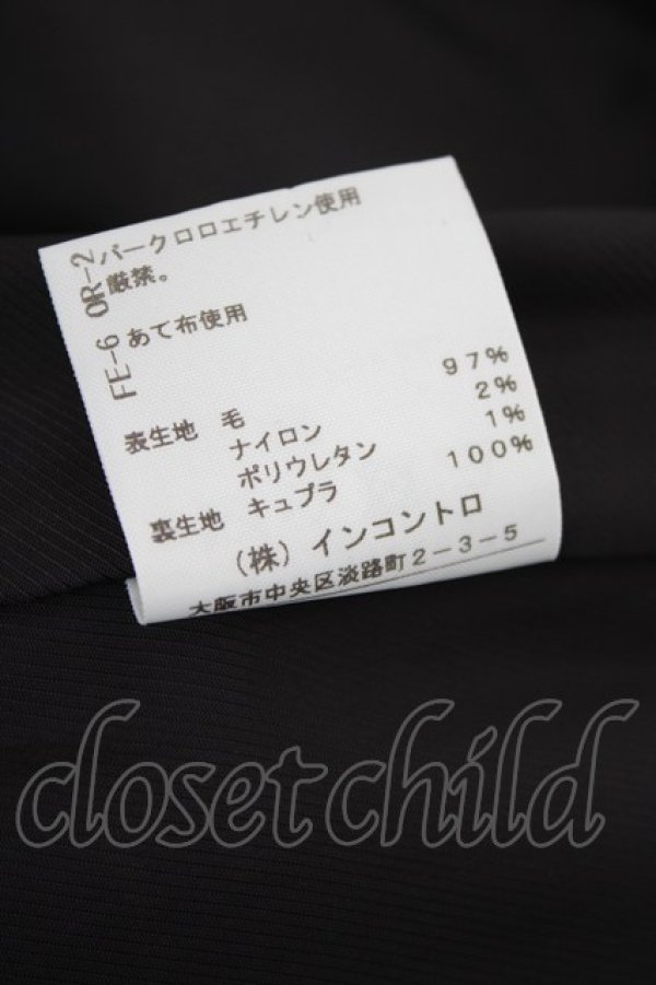 画像6: ヴィヴィアンウエストウッド 中古 / タック入リワイドパンツ 1 ブラック  Y-26-09-23-036-pa-SZ-ZY (6)