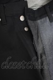 画像6: ヴィヴィアンウエストウッド MAN 中古 / BARBED WIRE CIRCLE ORB MIX COLOR ASYMMETRY DENIM 44 ブラック  Y-26-09-23-039-pa-SZ-ZY (6)
