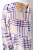 画像4: ヴィヴィアンウエストウッド MAN 中古 / TARTAN NEW ASYMMETRICパンツ M アイボリー  Y-26-09-23-040-pa-YM-ZY (4)