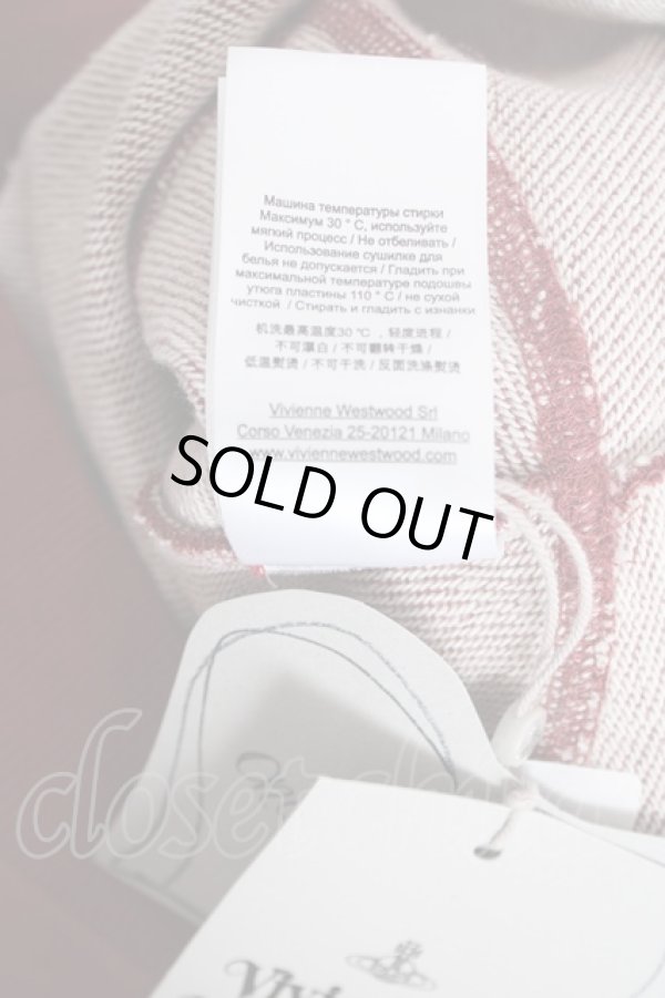 画像7: ヴィヴィアンウエストウッド 中古 / CROPPED POURPOINT SWEATSHIRT L 赤  Y-26-09-23-009-to-OD-ZY (7)