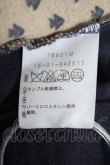 画像6: ANGLOMANIA 中古 / 総柄切リ替エロングトップス 38 ネイビー×ベージュ  Y-26-09-23-013-to-SZ-ZY (6)