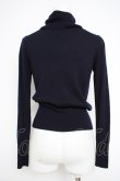 画像3: ヴィヴィアンウエストウッド 中古 / 単色オーブハイネックニット  紺  Y-26-09-23-014-to-SZ-ZY (3)