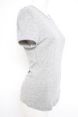 画像2: ヴィヴィアンウエストウッド 中古 / カラーオーブ刺繍半袖カットソー  グレー  Y-26-09-23-015-to-SZ-ZY (2)