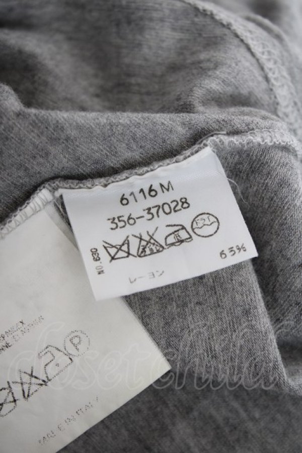 画像6: ヴィヴィアンウエストウッド 中古 / カラーオーブ刺繍半袖カットソー  グレー  Y-26-09-23-015-to-SZ-ZY (6)