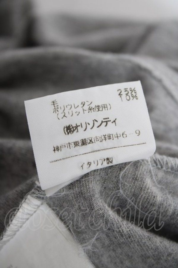 画像7: ヴィヴィアンウエストウッド 中古 / カラーオーブ刺繍半袖カットソー  グレー  Y-26-09-23-015-to-SZ-ZY (7)