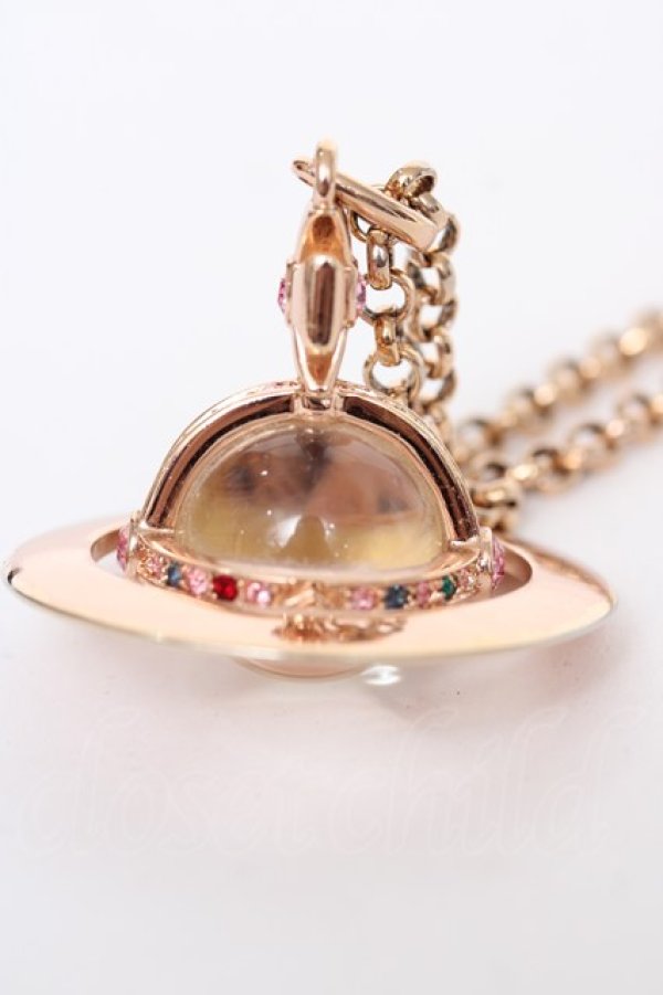 画像2: ヴィヴィアンウエストウッド 中古 / small orb pendant  ゴールド  Y-26-10-07-002-nl-SZ-ZY (2)