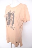 画像3: ヴィヴィアンウエストウッド 中古 / アダムトイブプリントTシャツ L オレンジ  Y-26-10-07-031-ts-SZ-ZY (3)