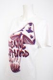 画像3: ヴィヴィアンウエストウッド MAN 中古 / mushroom Tシャツ 44 白  Y-26-10-07-032-ts-SZ-ZY (3)