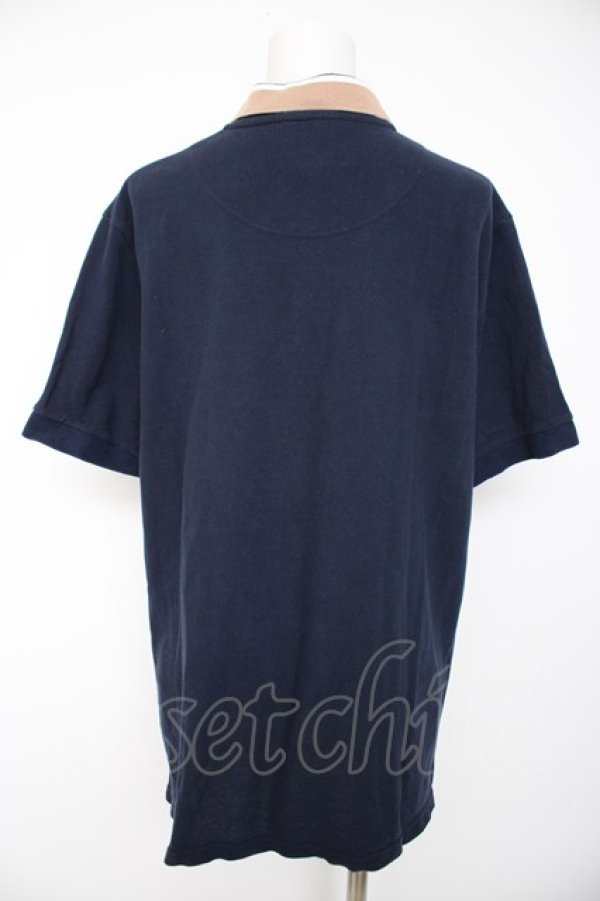 画像2: ヴィヴィアンウエストウッド MAN 中古 / HEART STAR ORBポロシャツ 50 紺  Y-26-10-07-035-bl-SZ-ZY (2)