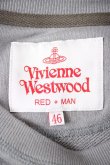 画像4: ヴィヴィアンウエストウッド MAN 中古 / LIQUID ORB SWEATSHIRT 46 グレー  Y-26-10-07-036-to-SZ-ZY (4)
